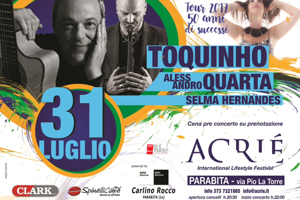 TOQUINHO, ALESSANDRO QUARTA & SELMA HERNANDES